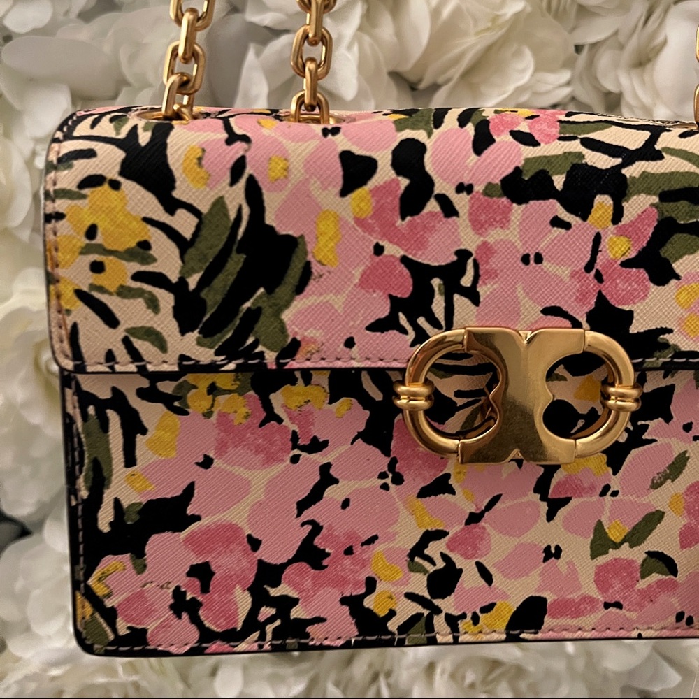 Tory Burch Flower Field Purse